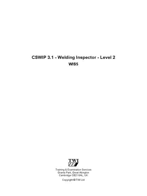 cswip 3.1 book